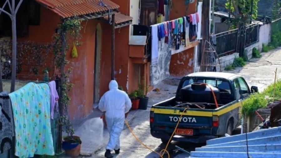 Γιγαντιαία επιχείρηση με εντολή Χαρδαλιά στον οικισμό Ρομά Νέας Σμύρνης Λάρισας - Σαρωτικοί έλεγχοι