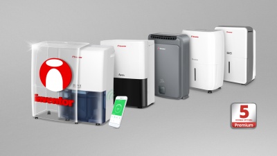 Νέες σειρές αφυγραντήρων Inventor