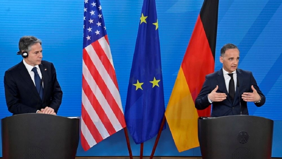 Blinken (ΗΠΑ) - Mass (Γερμανία): Παραμένουν οι διαφορές για τον Nord Stream 2 – Ζητούμενο η «αμοιβαία αποδεκτή» λύση