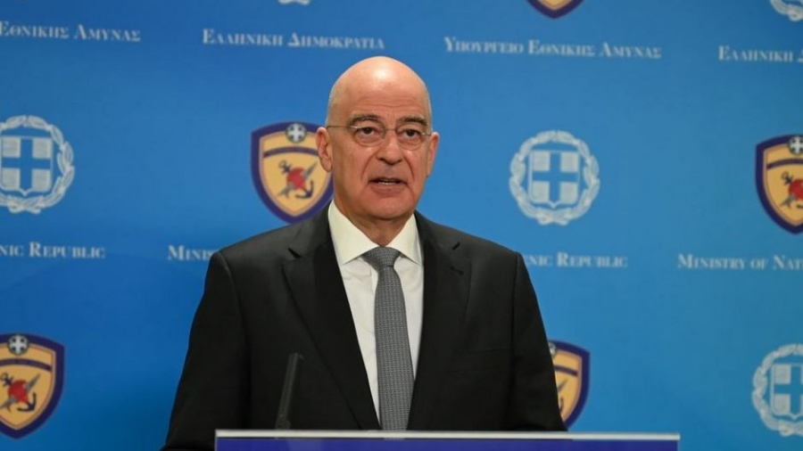 Στον Καρέα Αττικής ο Δένδιας - Επίσκεψη στη Διοίκηση Κέντρων Μονάδων Εφοδιασμού Στρατού