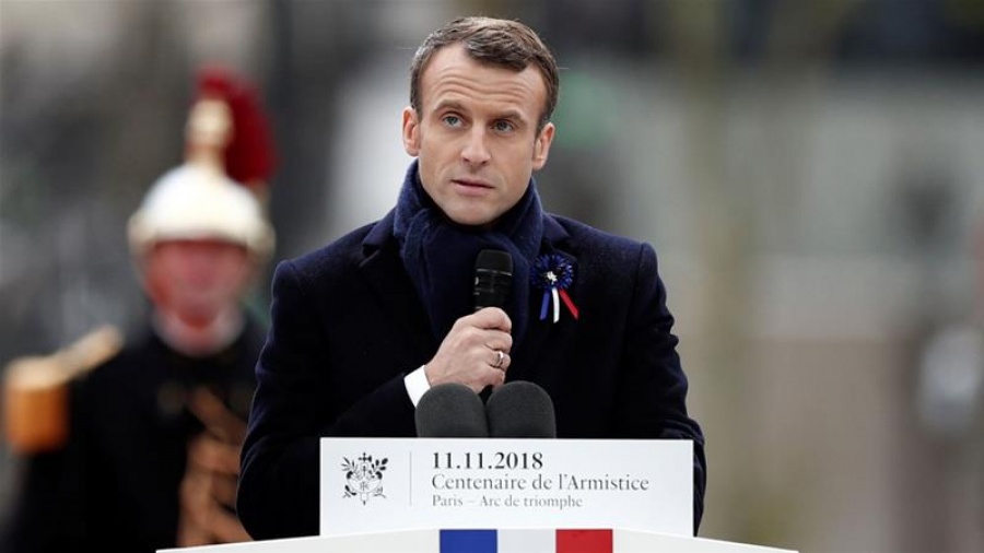 Macron: Αβέβαιο το μέλλον - Οι κρίσεις έχουν αποσταθεροποιήσει τον κόσμο