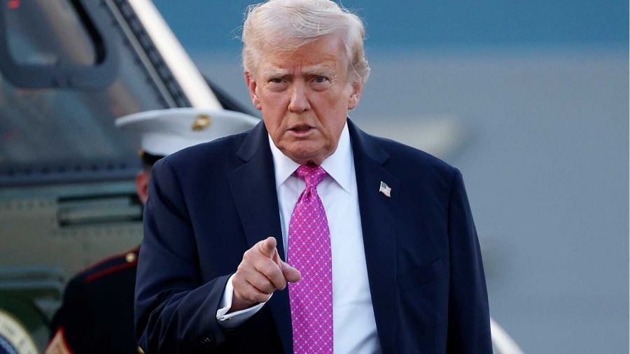 Trump: Το Ισραήλ δεν θα υπήρχε χωρίς εμένα - Έχουμε στείλει μια «μεγάλη αρμάδα» προς το Ιράν