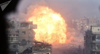 Συρία: Ισχυρή έκρηξη σε αποθήκη πυρομαχικών συγκλόνισε ολόκληρη τη Δαμασκό