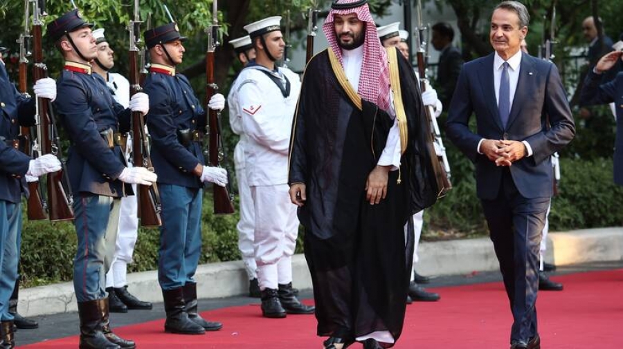 «Σε θερμό κλίμα η συνάντηση Μητσοτάκη - Βin Salman» - Υπογράφηκαν σημαντικές συμφωνίες