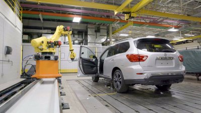 Πόσες φορές μπορεί η Rosie να ανοιγοκλείσει την πόρτα ενός Nissan;