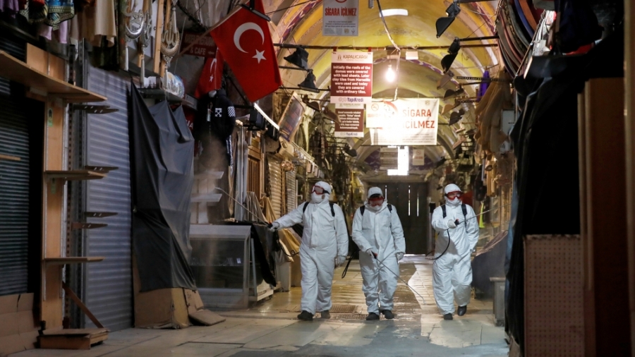 Τουρκία: Σε υψηλό έτους, κοντά στις 30.000, τα νέα κρούσματα του κορωνοϊού (24/3)