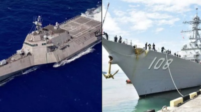 H Κίνα απαιτεί από τις ΗΠΑ να σταματήσουν «τις προκλήσεις» μετά τον διάπλου αμερικανικών πολεμικών σε νησιά της Νότιας Σινικής Θάλασσας