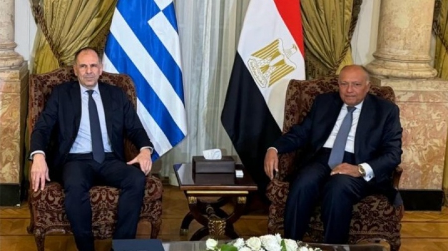 Γεραπετρίτης: Ελλάδα και Αίγυπτος έχουν κοινή αντίληψη για τη Μέση Ανατολή και την Ανατολική Μεσόγειο