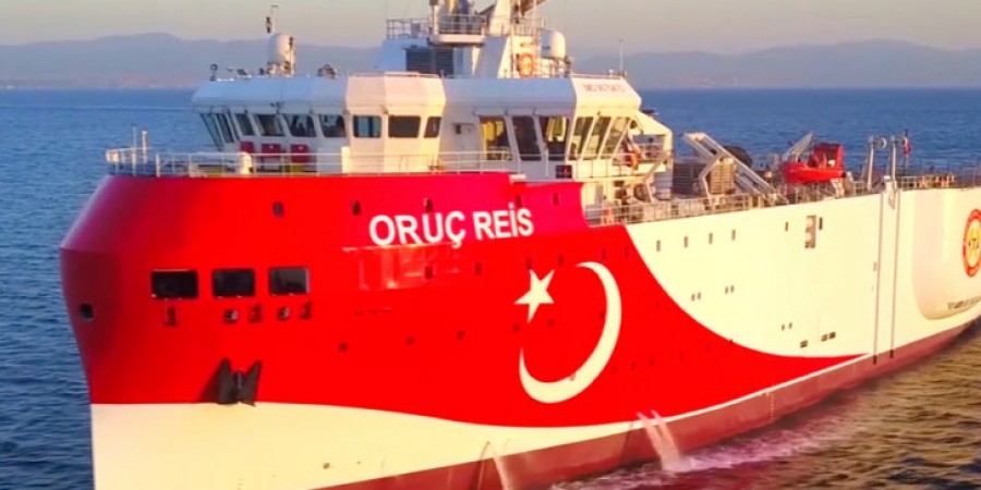 Η Τουρκία βγάζει το σεισμογραφικό Oruc Reis για έρευνες σε θαλάσσιες περιοχές βόρεια της Κύπρου