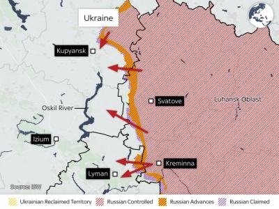 Μαζική επίθεση της Ρωσίας σε 4 άξονες στο μέτωπο Kharkiv - Luhansk - Η στρατηγική για τον μεγάλο πολεμικό στόχο