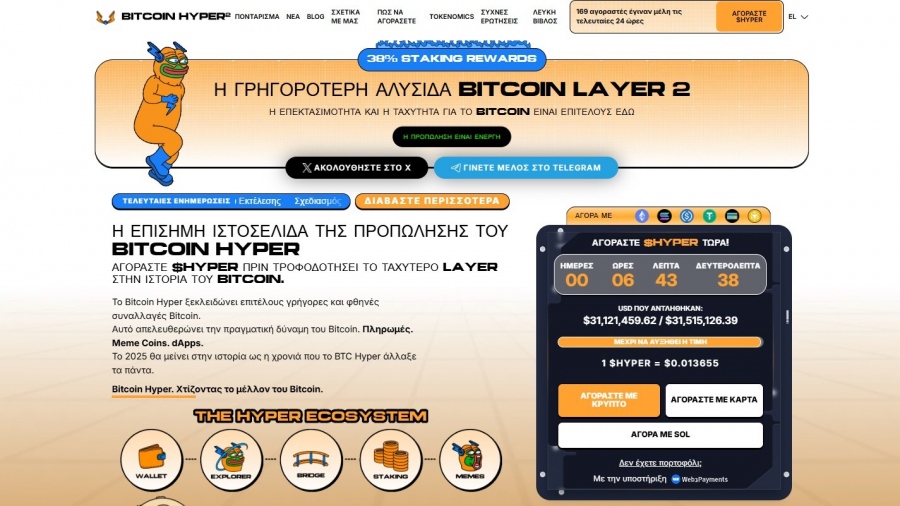 Το Bitcoin Hyper, αποκαλύπτει το «χαμένο συστατικό» για να γίνει το BTC πραγματικό χρήμα