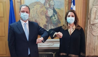 Συνάντηση  Λιβανού με την πρόεδρο του ΕΟΤ - Στο επίκεντρο η διαφημιστική προβολή της Ελλάδας