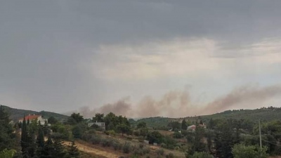 Μαραθώνας: Φωτιά σε 4 σημεία από κεραυνούς χωρίς βροχή