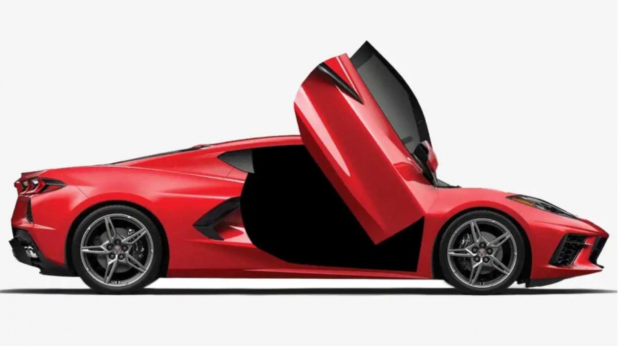 Πόρτες αλά Lamborghini για την Corvette C8 Stingray