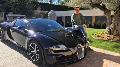 Ο σωματοφύλακας του Cristiano Ronaldo τράκαρε την Bugatti Veyron αξίας 1,9 εκατ. ευρώ