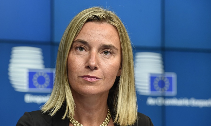 Mogherini (ΕΕ): Δεν βρισκόμαστε σε πόλεμο με κανένα - Θα υπερασπιστούμε τα συμφέροντα μας
