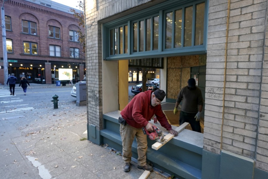 Η άλλη εικόνα των Αμερικανικών εκλογών (3/11) - Καταστήματα «οχυρώνονται» υπό τον φόβο επεισοδίων