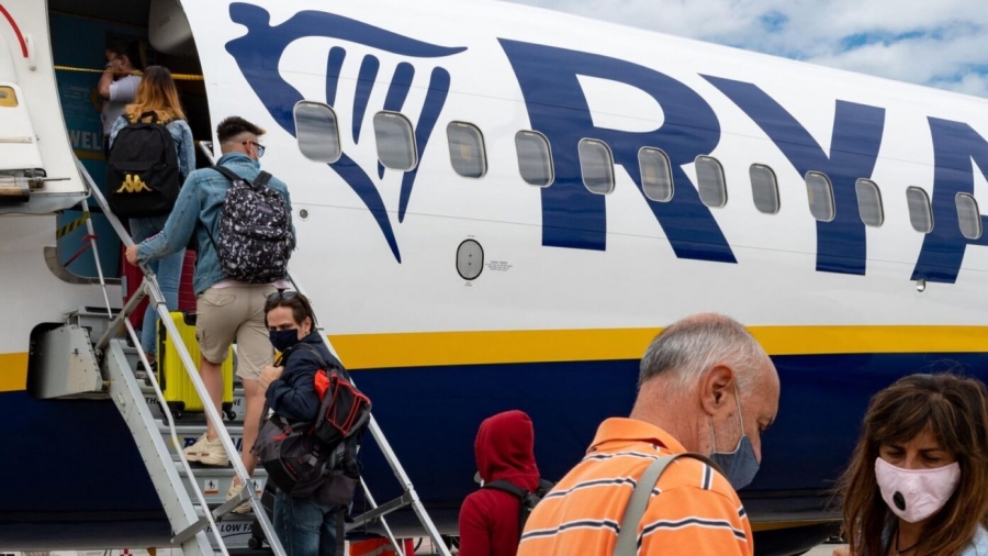 Καλοκαιρινές πτήσεις της Ryanair από το Μπέργκαμο σε ελληνικούς προορισμούς
