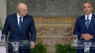 Μητσοτάκης: Η Ελλάδα υποστηρίζει την κυριαρχία και ανεξαρτησία του Λιβάνου - Αναβάθμιση των σχέσεων σε εταιρική στρατηγική σχέση