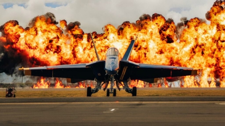 Decisive strikes take a heavy toll: Iran downs US F-18 fighter – 22 American aircrafts and 140 drones turned to ash