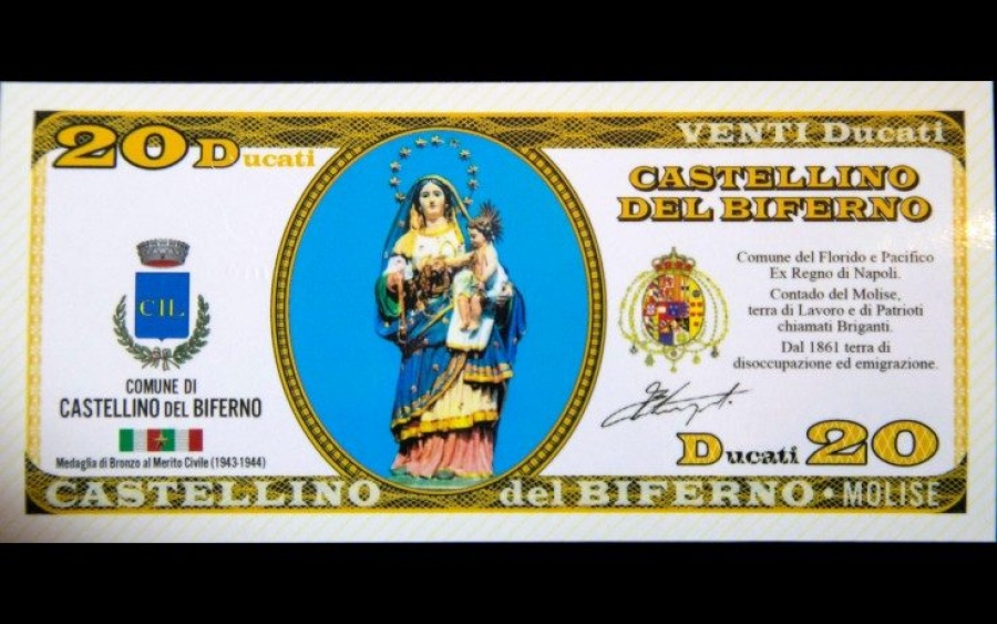 Δικό της νόμισμα έκοψε η ιταλική Castellino del Biferno για να αντιμετωπίσει την κρίση