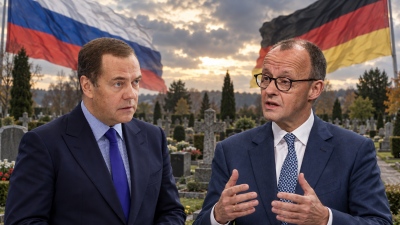 Ασύλληπτος Medvedev προς Merz: «Κανείς δεν θα έρθει στα γενέθλια σου... ούτε στην κηδεία σου»