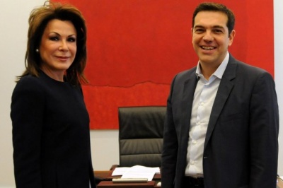 Συνάντηση Τσίπρα – Αγγελοπούλου για τις εργασίες της Επιτροπής «Ελλάδα 2021»