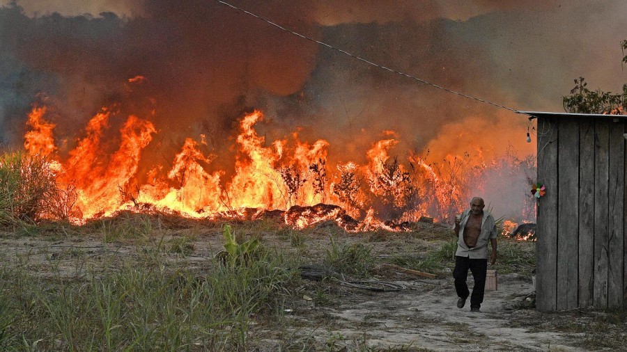 Στο έλεος καταστροφικών πυρκαγιών ξανά ο Αμαζόνιος