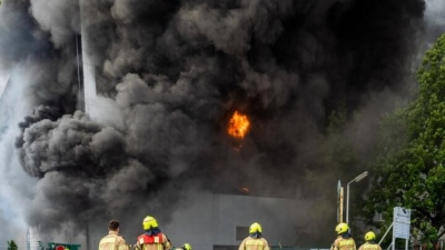 Βερολίνο: Πύρινη κόλαση στο εργοστάσιο της Diehl Metal Applications - Παράγει συστήματα αεράμυνας Iris-T για την Ουκρανία;