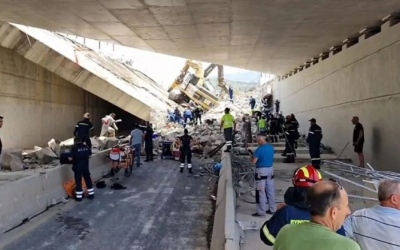 Δύο οι νεκροί από την κατάρρευση γέφυρας στην Πάτρα - Πέθανε ο νοσηλευόμενος τραυματίας
