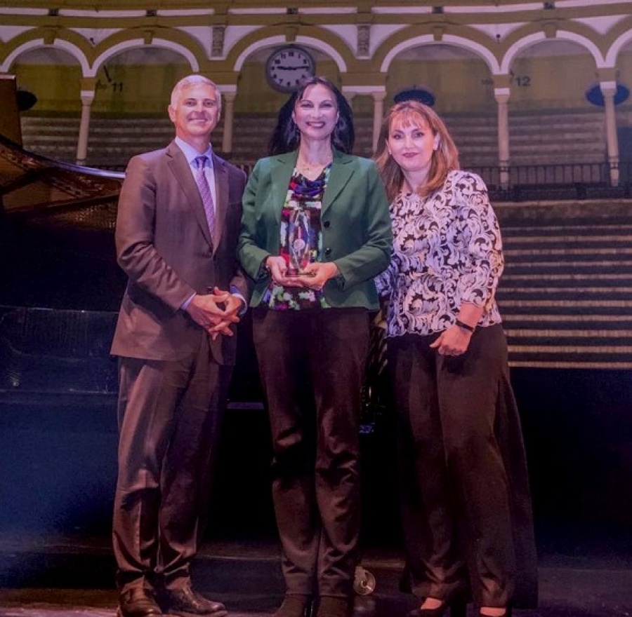 WTTC: Βράβευση της Έλενας Κουντουρά ως Global Champion 2019