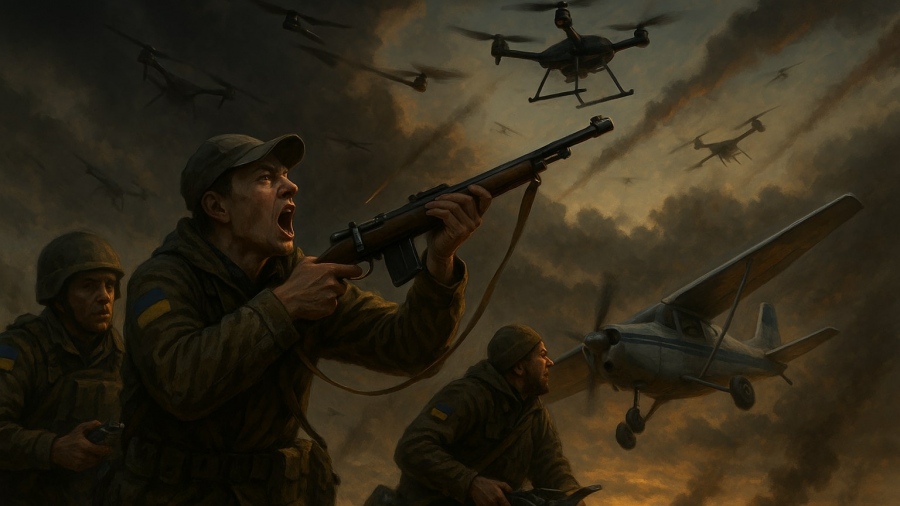 Το τερμάτισαν οι Ουκρανοί: Στρατολογούν εθελοντές για να κυνηγάνε drones