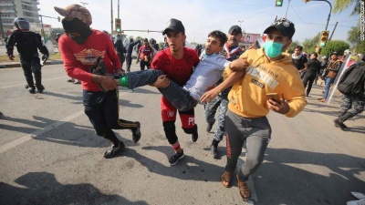 Μεγάλες αντικαθεστωτικές διαδηλώσεις στο Ιράκ - Δύο νεκροί στη Βαγδάτη