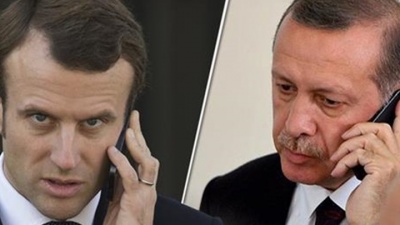 Macron σε Erdogan: Πρέπει να αποφευχθεί οποιαδήποτε ξένη στρατιωτική παρέμβαση στη Λιβύη