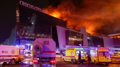 Ρωσία: Δικαστήριο προφυλάκισε τον 10ο ύποπτο για την πολύνεκρη τρομοκρατική επίθεση στην αίθουσα συναυλιών Crocus της Μόσχας