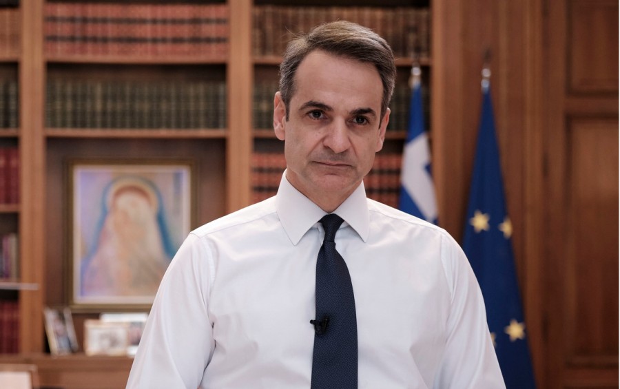 Συμμετοχή Μητσοτάκη στην τηλεδιάσκεψη δωρητών για τον Λίβανο