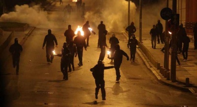 Επεισόδια στα Εξάρχεια μετά την ολοκλήρωση της πορείας κατά της αποφυλάκισης Κορκονέα