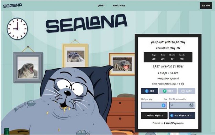 Προλάβετε τις τελευταίες ώρες του Sealana – Αναμονή για 10x μετά το airdrop