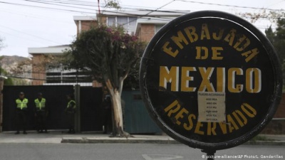Ανάμειξη του Μεξικού στα εσωτερικά της καταγγέλλει η Βολιβία - Παρέμβαση της Ισπανίας στην υπόθεση