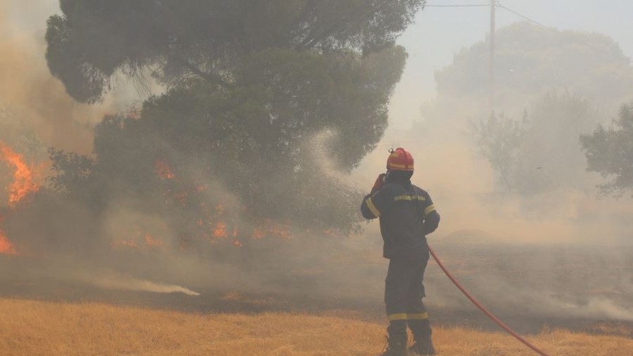 Ζάκυνθος: Πυρκαγιά σε δασική έκταση στον Ασκό - Κινητοποιήθηκαν επίγειες και εναέριες δυνάμεις