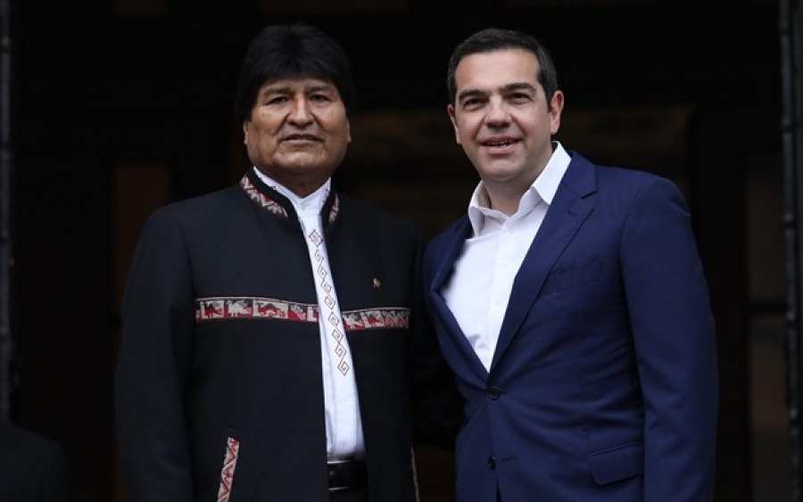 Τηλεφωνική επικοινωνία Τσίπρα - Morales: Ο αγώνας για την Δημοκρατία στη Βολιβία είναι αγώνας που μας αφορά όλους