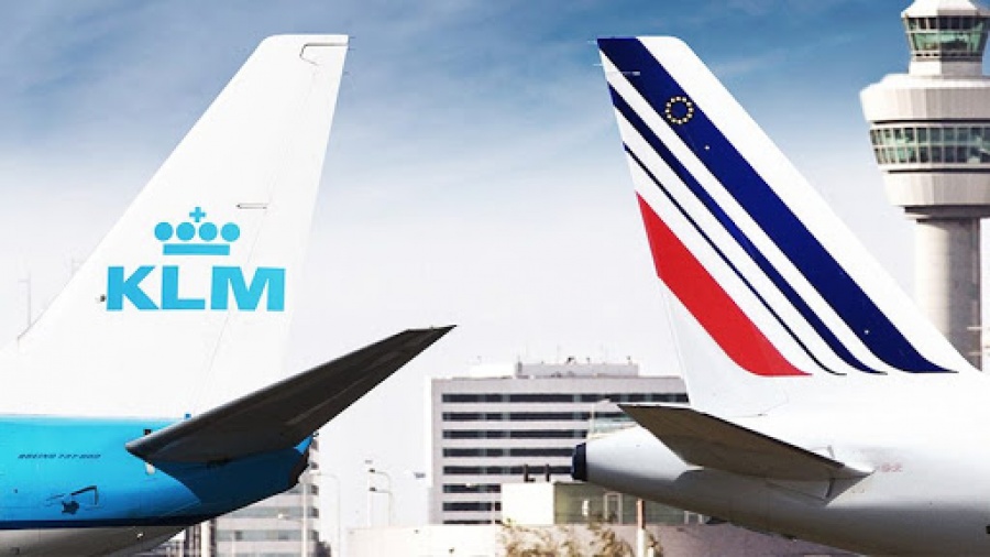 Παύουν να πετούν από και προς την Κίνα, Air France - KLM