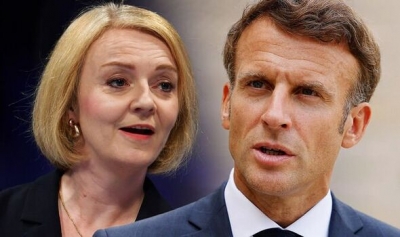 Truss και Macron συμφώνησαν για εμβάθυνση της συνεργασίας Βρετανίας – Γαλλίας