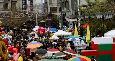 Σε εορταστικούς ρυθμούς η αγορά - Το ωράριο των καταστημάτων