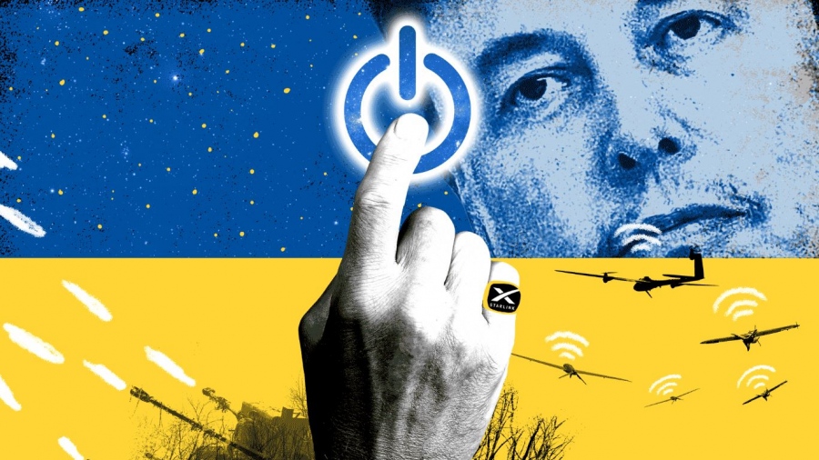 Ραγδαίες εξελίξεις: Φονική εμπλοκή Musk στον πόλεμο της Ουκρανίας, απειλεί να «σβήσει» το Starlink των Ρώσων