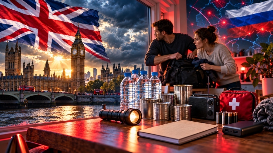 War hysteria in Britain over government survival guide advising 72-hour stockpile