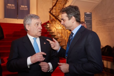 Στήριξη Μητσοτάκη στον Tajani εν όψει των εκλογών στην Ιταλία (4/3)