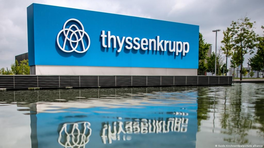 ThyssenKrupp: Προβλέπει αρνητικές ταμειακές ροές μέχρι και 1,5 δισ. ευρώ για τη χρήση του 2021