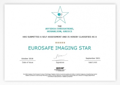 5 αστέρια για την Affidea Ηρακλείου Κρήτης