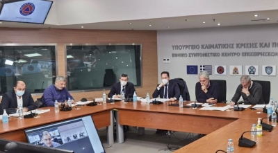 Σύσκεψη στο Υπουργείο Κλιματικής Κρίσης και Πολιτικής Προστασίας - Στο επίκεντρο το νέο κύμα κακοκαιρίας, τι αποφασίστηκε
